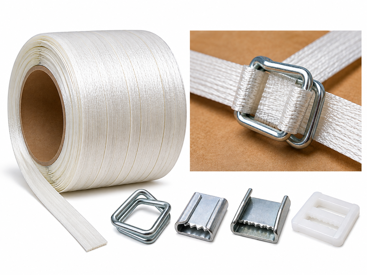 Composite Strap And Buckles