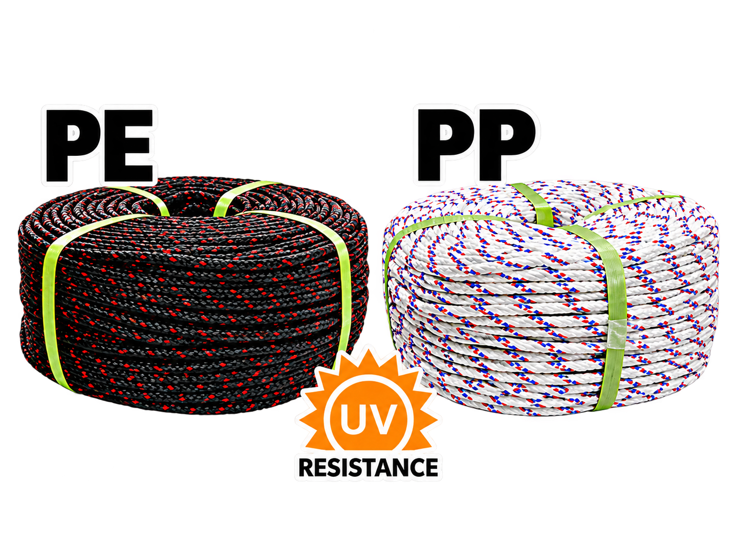 Polypropylene (PP) & Polyethylene (PE) Rope
